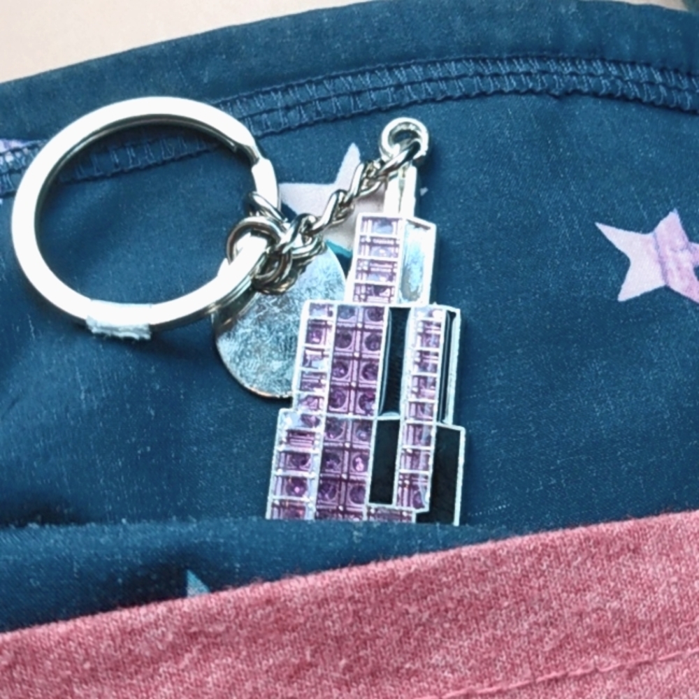 A Chicago keychain